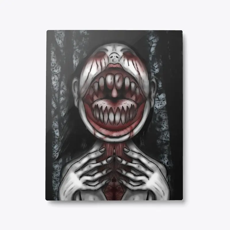 Skinwalker Mimic Metal Print